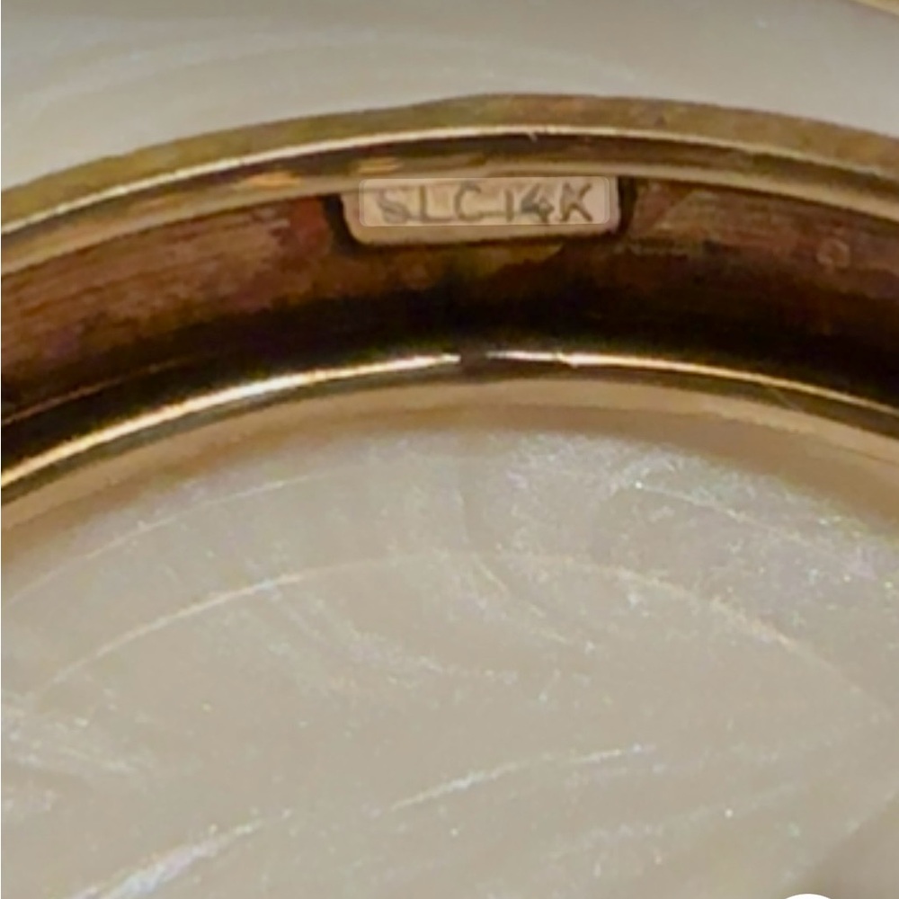 14k vintage Gold Band - Picture 6 of 9